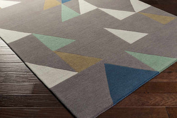 Braunria Modern Camel Area Rug